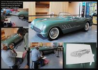 1954 CORVETTE S.O.2151 Sloan Flint Mich.