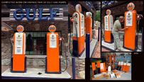 vintage gas pumps