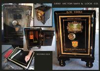 antique safe victor safe restored